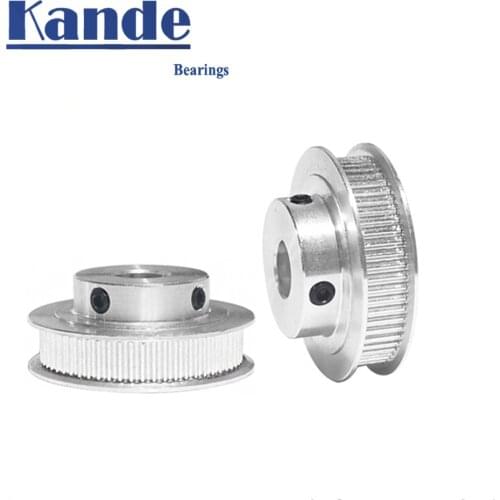 3D Printe Pulley Aluminum Timing Pulley 2GT 60Teeth Bore 5/6/6.35/8/10/12/14/15mm Fit for 2GT Belt Width 6/10/15mm GT2 60T 1pcs