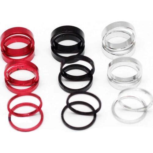 5pcs CNC Alloy Bike Spacer Shim For Bicycle Chainring Bolt 1mm 2mm 3mm