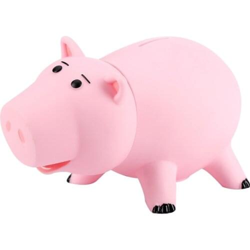Disney Toy Story 4 Hamm The Piggy Bank Q Version 20cm PVC Action Figures Mini Dolls Kids Toys Model for Children Gift