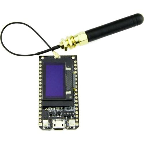 Bluetooth Wifi ESP-32 Development Board Module Lora32 Lora 868Mhz ESP32 Lora Oled 0.96 Inch Blue Display With Antenna