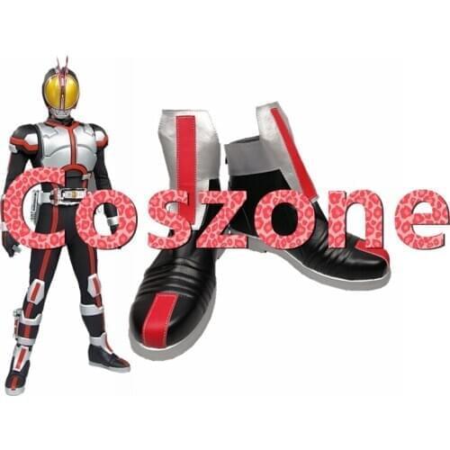 Masked Rider Faiz Cosplay Shoes Boots Kamen Rider Halloween Carnival Cosplay Costume Accessories