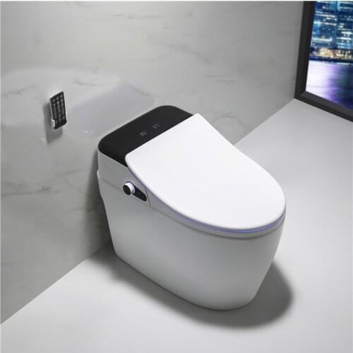 Luxury fashion modern sanitary ware automatic smart wc ceramic intelligent toilet