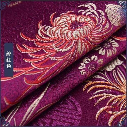 SMTA Polyester The Cloth Patchwork Fabrics By The Meter Fabric For Needlework For Furniture Brocade Fabric 50*75cm D20