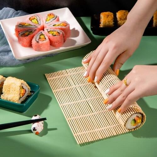 DIY Sushi Maker Sushi Kitchen Sushi Tool Making Machine Onigiri Rice Rolling Maker Supplies Kitchen Vegetable Meat Rolling Tools