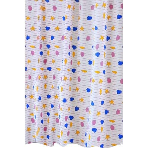 PEVA Shower Curtain Liner Waterproof Mildew Resistant for Bathroom Showers Standard Size 71 Inches by 79 Inches
