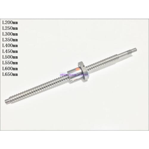 1pcs Ball Screw SFU1605 L300mm End Machined with 1pcs Single Ballnut for CNC Brand New