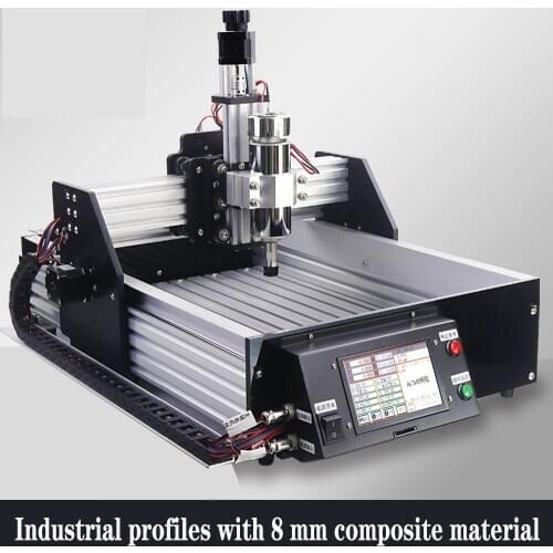 2030 offline fully automatic 4-axis industrial small CNC CNC engraving machine chip polishing pcb desktop DIY relief nema17