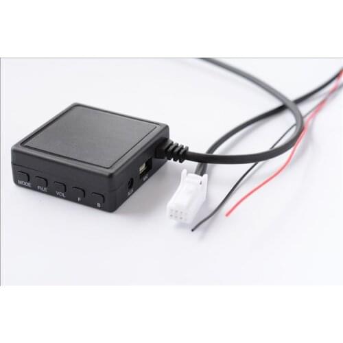 Car Bluetooth Wireless Bluetooth Aux Microphone Adapter TF USB Flash Drive For Clarion Suzuki Swift Vitra Jimny With Clarion CD