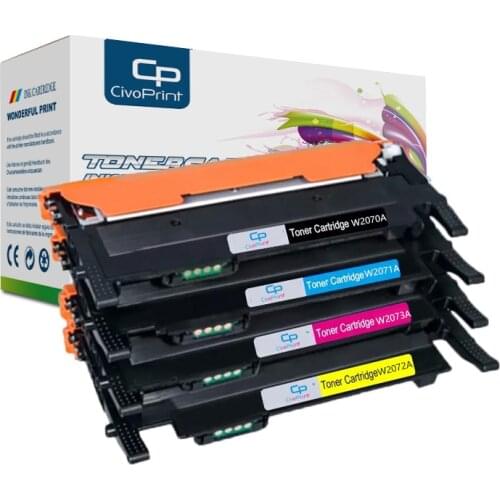 Civoprint four color with new chip to Toner Cartridge HP 117a 2071A use in mfp 179fnw 178nw 150a 150nw laser color ptinter