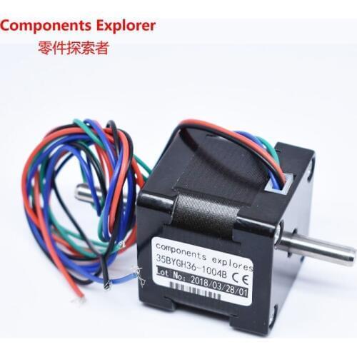 Nema14 Double Shaft Stepper Motors for 3D printer accessories,35BYGH36-1004B