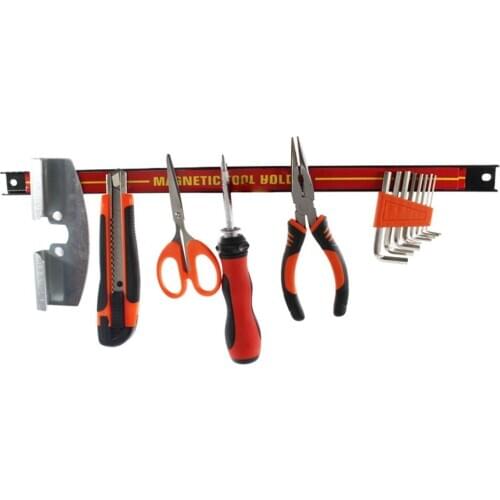 Strong Metal Magnet Heavy Duty Wall Holder Strip Screwdriver Wrench Organizer Storage for Screwdriver Wrench Storage