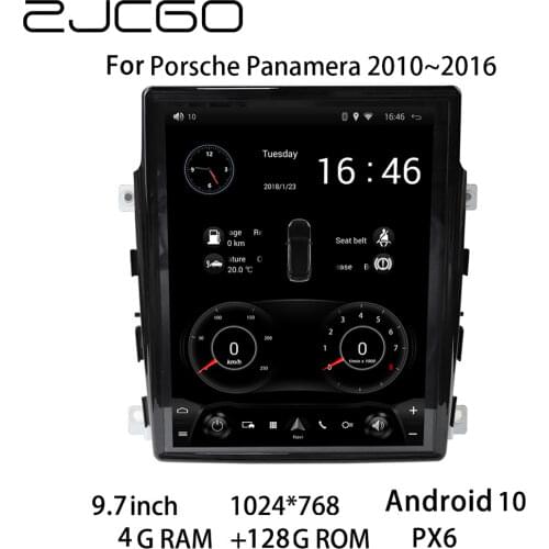 Car Multimedia Player Stereo GPS DVD Radio NAVI Navigation Android Screen for Porsche Panamera 2010~2016