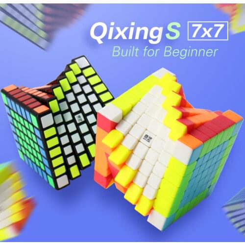 [Picube]Qiyi 7x7x7 Qixing S 7x7 Qixings Cube Speed 7Layers Cubo Magico 7*7*7 Stickerless Magic Puzzle Cube Beginner Toy For