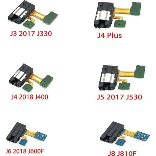 2PCS Headphone Audio Jack Flex Cable Replacement Parts For Samsung Galaxy A3 A5 A7 J3 J5 J7 2017 A320 A520 A720 J7 Prime J4 2018