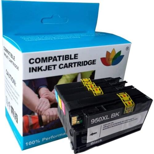 Compatible hp950 CN045AE Black ink cartridges for HP 950 XL & HP 951XL Officejet Pro 8600 8610 8615 8625 Plus Pro 251dw 276dw