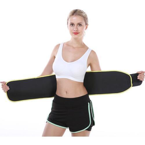 Yoga burst sweat to protect the belt sports toning belt color fitness abdominal waist protection body protectionJ2310