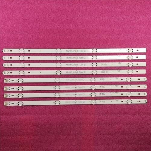 8 PCS/set LED backlight strip for LG innotek 15.5Y 49inch 49UH61_UHD_A B 49UH610V 49UH603V 49UH601V 49UH620V EAY63192605