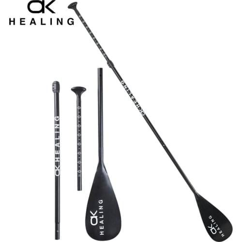 Strengthened Frosted Aluminum Shaft Boat Oars SUP Paddle Board Accessory Inflatable Stand Up Paddle Surf Nylon Blade for Rowing