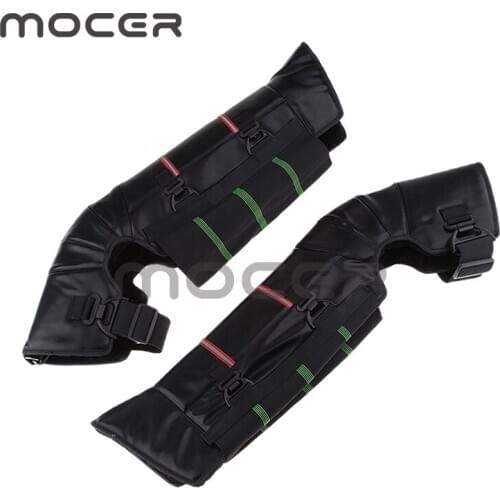 Windproof Long Knee Sleeve Warmers Thermal Brace Wraps Pads for Outdoor Motorcycle Ski Snowboarding Cycling