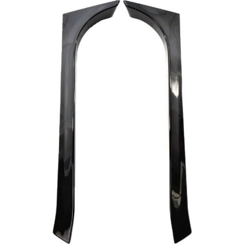 1 Pair Car Cover Trim Dustproof Elegant ABS UV Protection Rear Window Spoiler Cover for VW Golf 6-GTI 2008、09、10、11、12、13