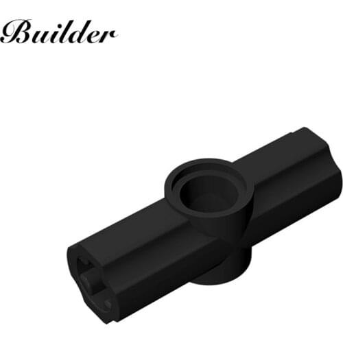 Little Builder 32034 MOC BricksCross Shaft Connector #2 10pcs Building Blocks DIY Puzzle Assembles Particles Toys for Children