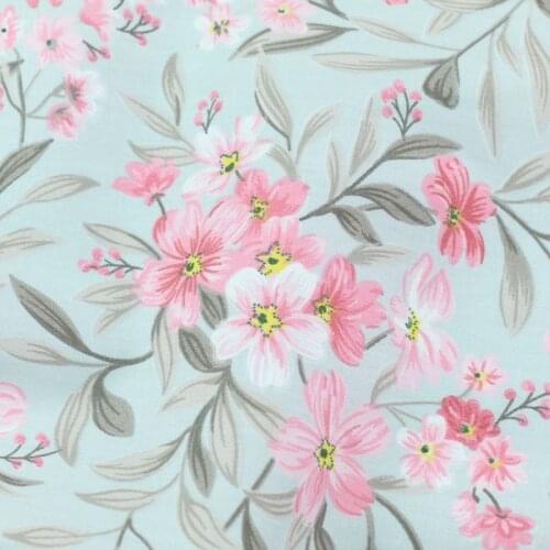 235CM*50CM vintage flower cotton fabric sewing baby cloth infant linens kids bedding fabric cushion patchwork fabric tissue