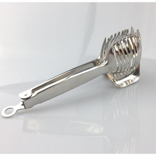 304 Stainless Steel Tomato Clip Lemon Tomato Slicer Fruit And Vegetable Cutters Kitchen Gadget