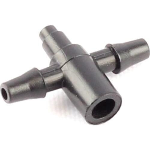 500pcs Garden Hose Connectors Inner Dia. 4mm To 3/5mm 3-Way Splitters Gardening Micro Irrigation Drip Emitters Connection Parts