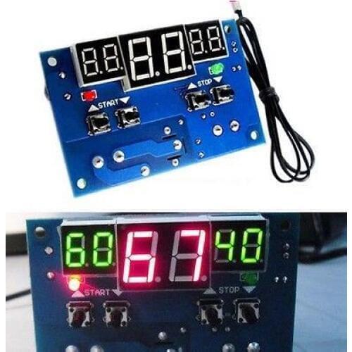 DC 12V LED Intelligent digital display thermostat Temperature controller switch