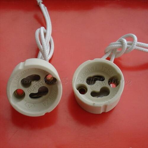 Lamp-holder GU10 Ceramics D280 GREAT 10pcs