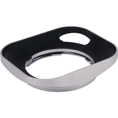 Haoge LH-ZV07P Lens Hood for Carl Zeiss Biogon T* 2/35 35mm f2 550mm f2 ZM Lens Silver Hollow Out