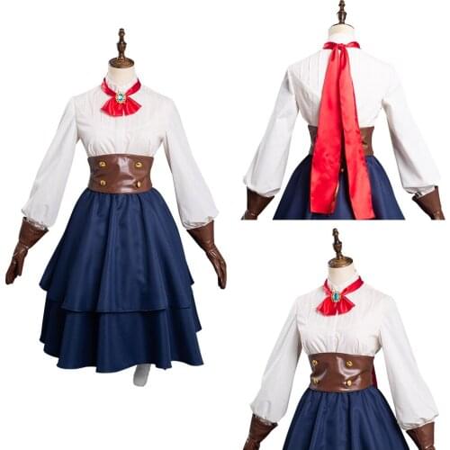 Game Ni no Kuni:Cross Worlds-Witch Cosplay Costume Outfits Halloween Carnival Suit