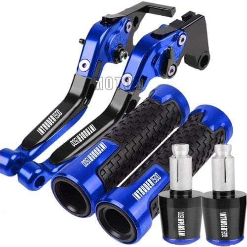 Motorcycle For SUZUKI INTRUDER 1500 1998 1999 2000 2001 2002 2003 2004 INTRUDER1500 Brake Clutch Levers Handlebar Handle Grips
