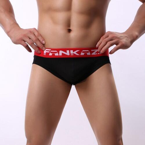 Male Briefs Black White Grey Underwear Sexy Men Briefs Shorts Underpants Men Sexy Underwear Thong Men Cotton Panties