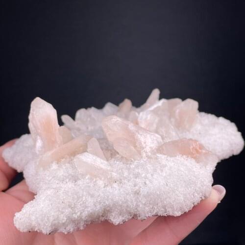 New!!! Natural Orange Crystal Quartz Cluster Stone Minerals For Meditation Healing Home Decoration Chakra Reiki