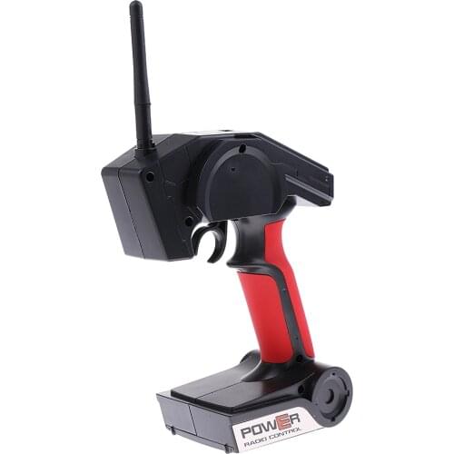 Radio Remote Control Transmitter with Receiver 3 Channel 2.4G for RC Trucks