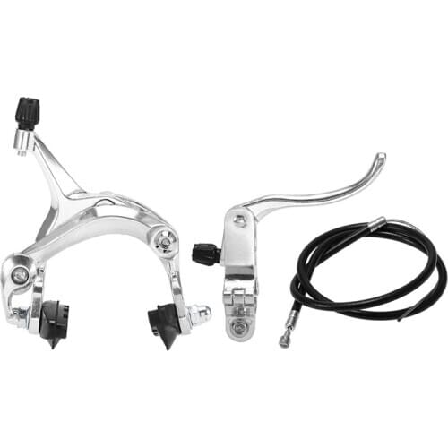 Fixie Road Bike Cruiser Brake Set Bike Brake Kit Bike Caliper Brake Kit Side Pull Brake Set For Most Fixie Bike