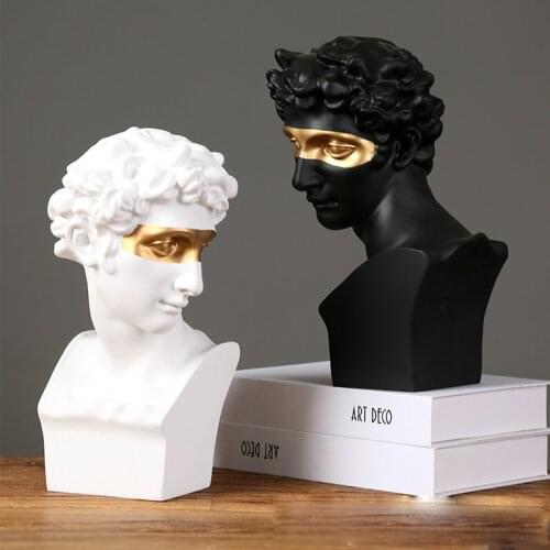 Resin Sculpture Nordic Modern Home Office Decoration Crafts Decor Character Body Living Room Accessories Garden Holiday Gifts