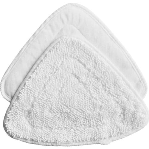 Steam Mop Replacement Pads Triangle Washable Cloth Cleaning Floor Cotton Mop Head Pad Household Steam Mop Fittings Accessories