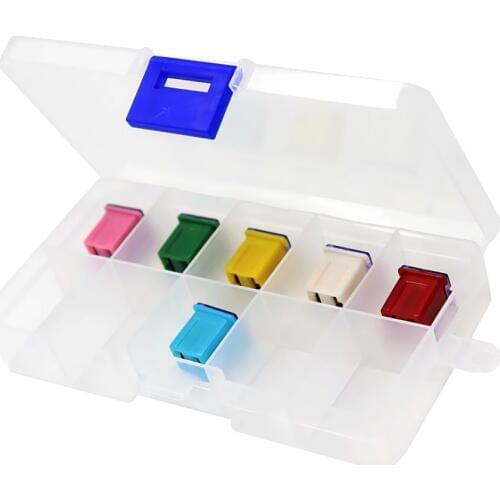 6 Pieces Standard Female Cartridge Fuse 20A 25A 30A 40A 50A 60A 32V F2825-Z