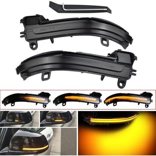 LED Dynamic Turn Signal Blinker For BMW F20 F30 F31 F21 F22 F23 F32 F33 F34 X1 E84 F36 1 2 3 4 F87 M2 Rearview Mirror light
