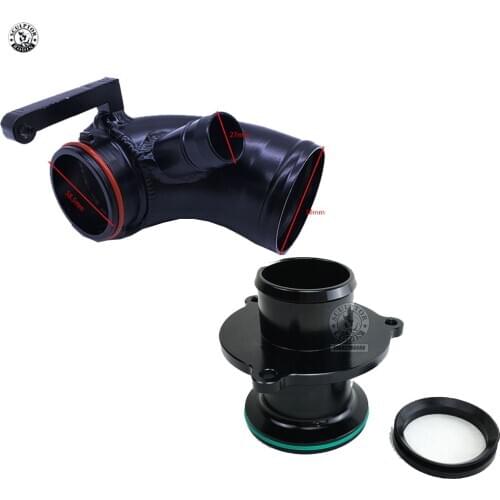 Turbo inlet outlet upgrade pipes tubes Turbo Muffler delete for golf 7 audi A3 8V S3 S1 TT leon EA888 Gen3 1.8T 2.0T