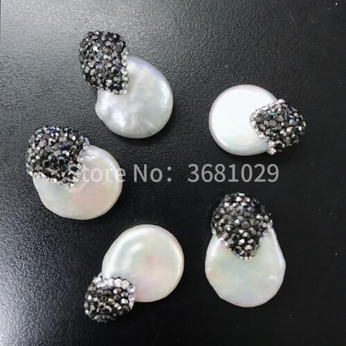 Natural white pearl ornament simple temperament creative New Year gift party accessories
