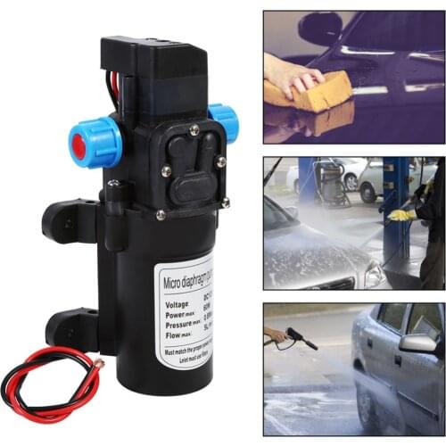 DC 12V Water Pump High Pressure 116Psi Self-Priming Caravan Camping Boat Water Self Priming Pump Car Accessories