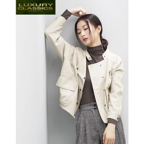 Ladies Plus Clothes Size Autumn PU Leather Jacket Women 2021 Casual Coat Spring Fashion Jackets Jaqueta Feminina LWL853