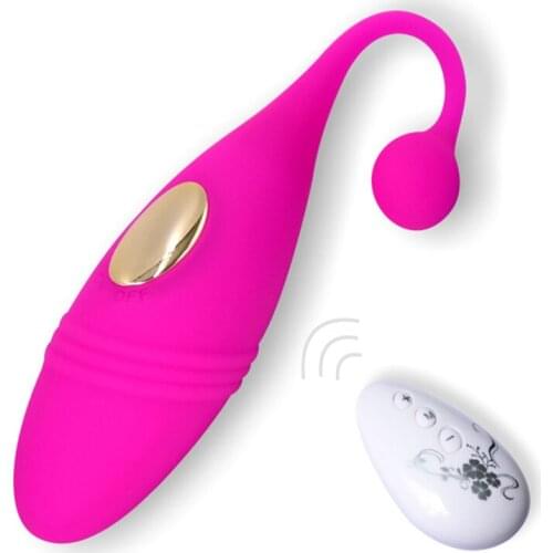 Female Vibrating Egg Vibrating Masturbator Wireless Remote Control USB Charging Appealing Silicone Waterproof Sex Toys Adult Pro