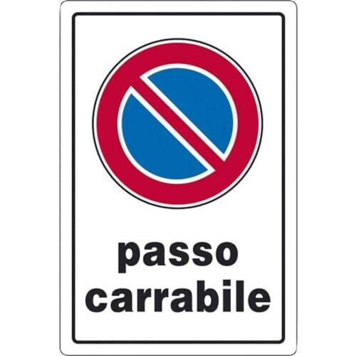 SIGN FOR ALL. DRIVEWAY