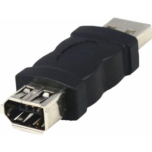 1pcs/lot 6 Pin Female Firewire IEEE 1394 to USB Male Adapter Convertor HY1553