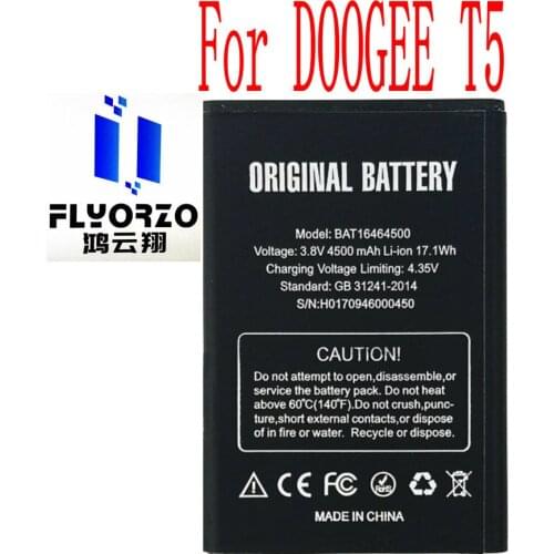 100% Brand new High Quality 4500mAh BAT16464500 Battery For DOOGEE T5 Mobile Phone