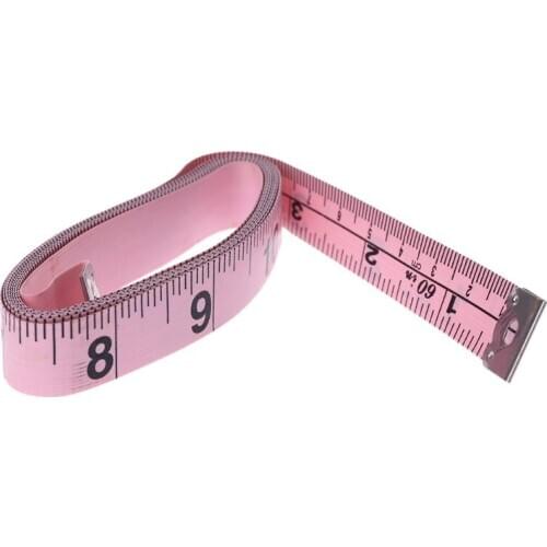150cm 60" Vinyl Tape Measure Tailor tool cm/inch Clothes Measure Measurement Ruler Chest Hips Waist Size Standard Tape